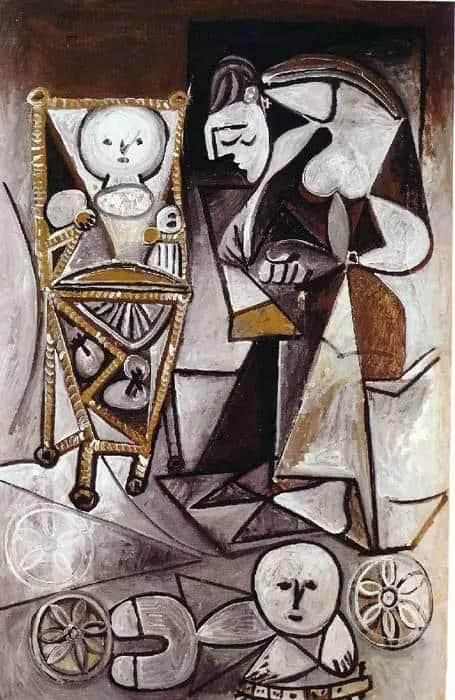 西班牙巴勃罗·鲁伊斯·毕加索(Pablo Picasso)油画作品