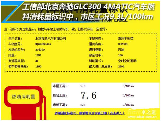 豪华中型SUV标杆 测试北京奔驰GLC 300