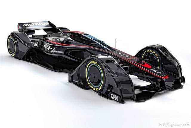 未来的F1战车！迈凯伦发布MP4-X概念赛车