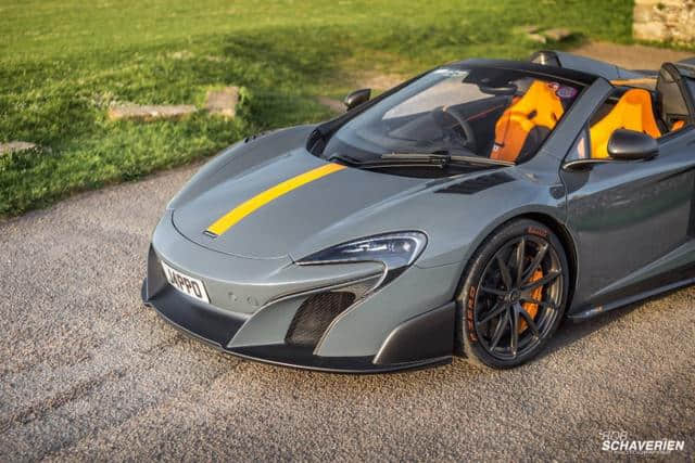 迈凯伦675LT Spider，这一套很帅！