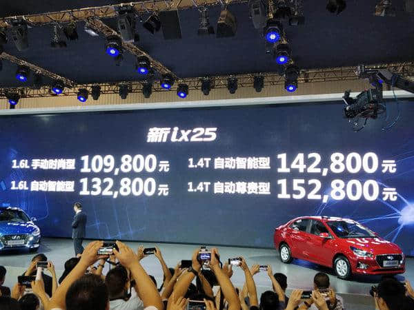 北京现代新ix25正式上市 售10.98-15.28万元