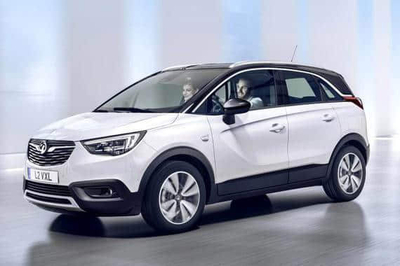 沃克斯豪尔发布小型SUV--Crossland X的官图