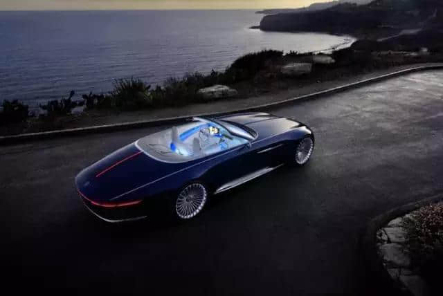 巨型梅赛德斯-迈巴赫6 Cabriolet敞篷电动概念车