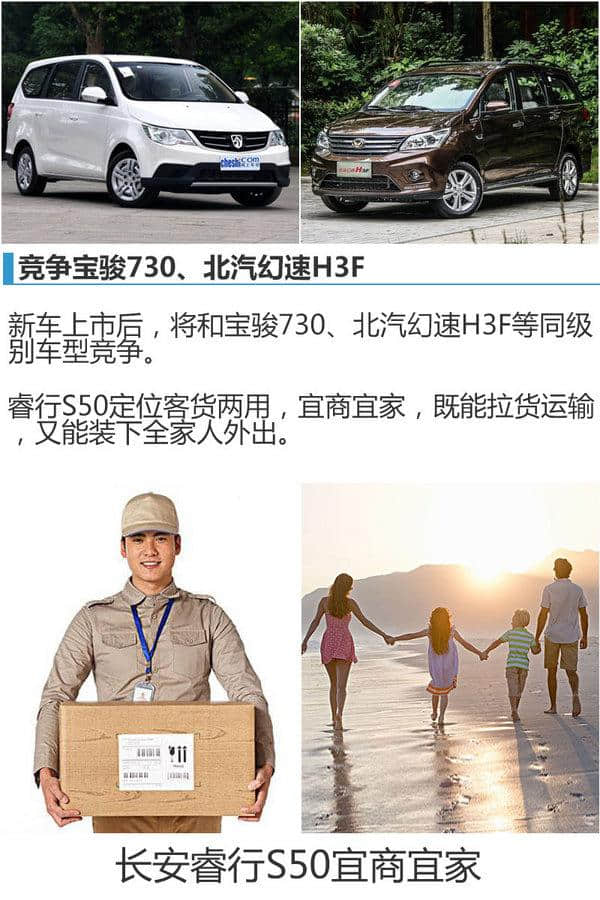 长安睿行S50正式上市 售价5.89-8.19万