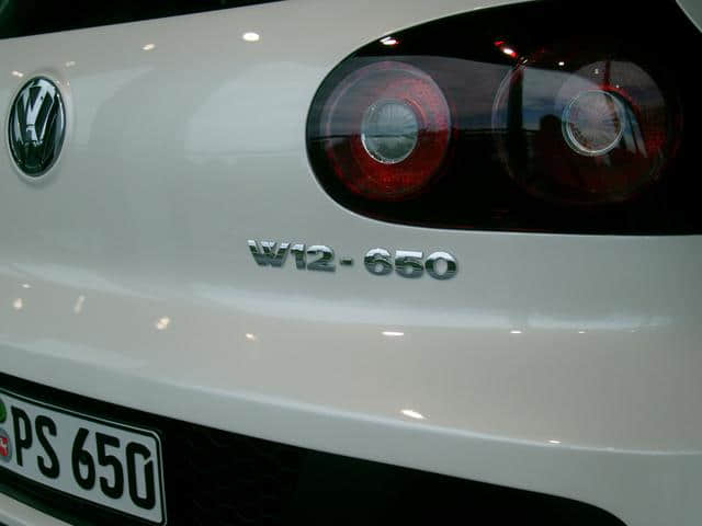 大众的W12车型可不止辉腾，还有高尔夫GTI！