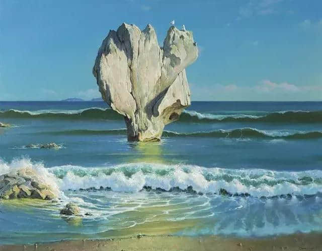 看完他画的海景，终于知道为什么那么多人喜欢海了，太美了！