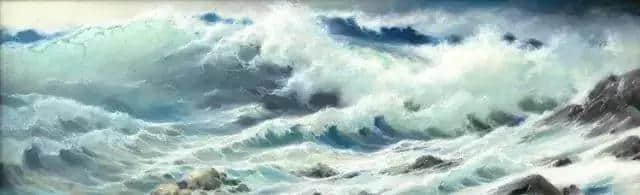 看完他画的海景，终于知道为什么那么多人喜欢海了，太美了！