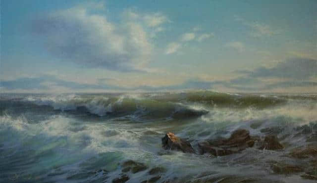 艺术家 Dalshev Aleksey 的海景油画欣赏