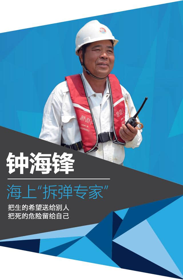 中国人的故事｜钟海锋：海上“拆弹专家”