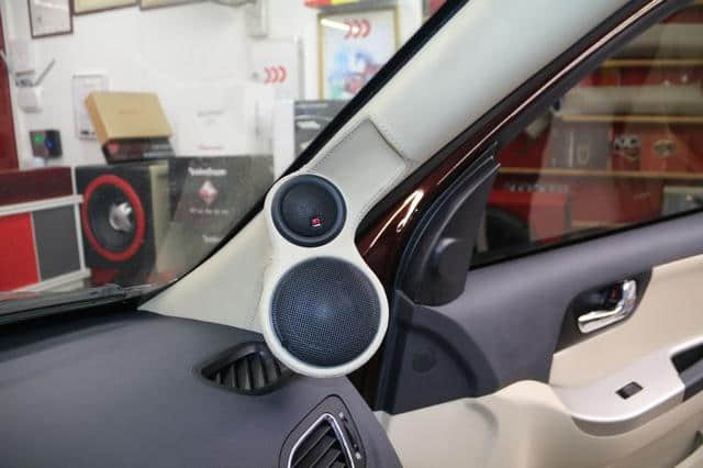 城市SUV海马S7的音响升级方案听人声很不错