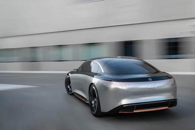 电动品牌中的 S 级：梅赛德斯-奔驰发布 Vision EQS 概念车