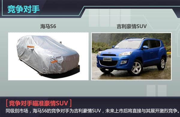 海马全新SUV-定名S6 涵五座/七座两版本