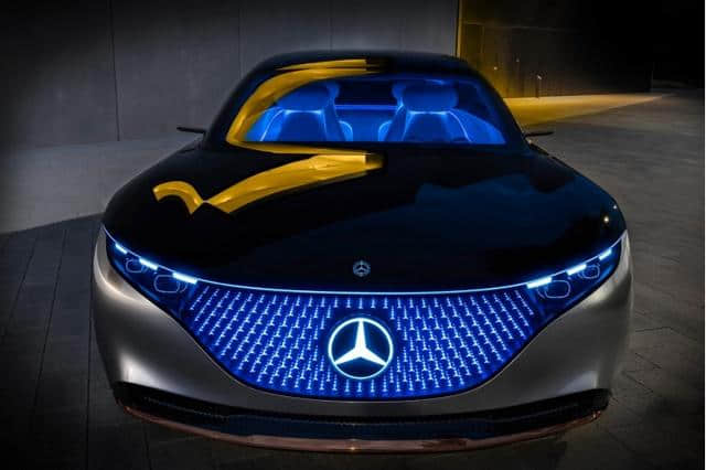 外媒：梅赛德斯-奔驰VISION EQS是一款出乎意料的环保奢华概念车