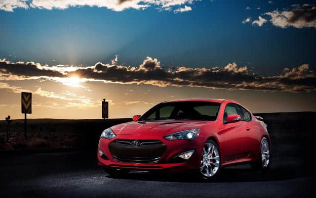 韩式轿跑标杆 现代Genesis Coupe