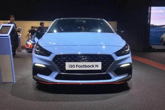 2018巴黎车展：现代i30 Fastback N正式发布