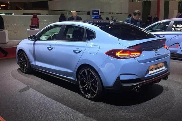 2018巴黎车展：现代i30 Fastback N正式发布