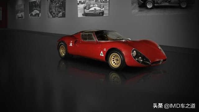 世界上第一辆蝴蝶门跑车1967年—1969年阿尔法罗密欧33 Stradale