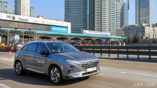 韩国现代汽车展示自动驾驶燃料电池汽车NEXO