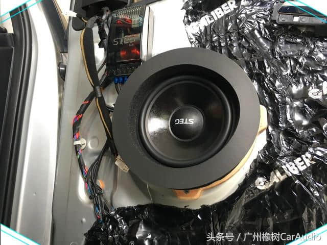 现代IX35汽车音响改装STEG史太格套装喇叭+功放中山亿丰