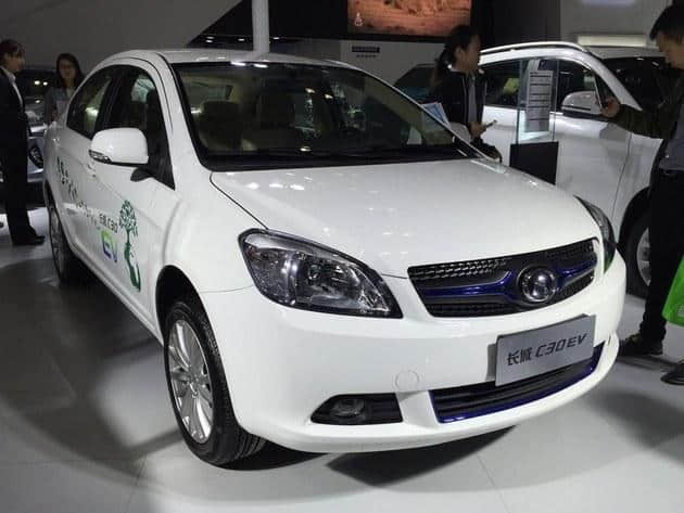 长城C30EV纯电动车正式发布 将年底上市